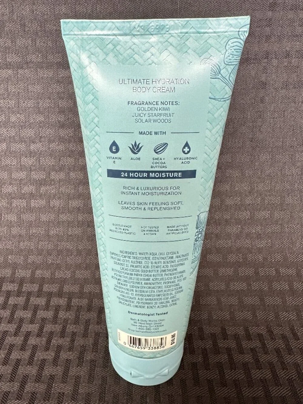 Bath & Body Works Thailand Sweet Kiwi & Starfruit Body Cream 8 oz